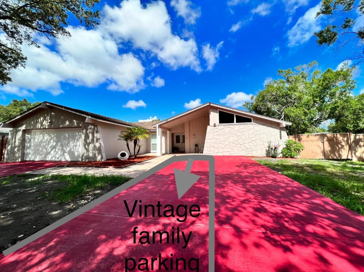 Vintage Family Scape + Heated Pool&Discount Villa Tampa Eksteriør billede